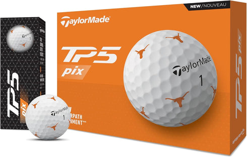 2024 TP5 Dozen TaylorMade Golf PIX ONE Golf Balls