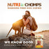 NutriChomps Dog Chews - 6-inch Braids, Rawhide-Free Dog Treats, Healthy Real Chicken, Peanut Butter and Milk flavors,