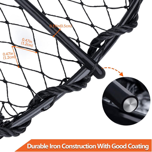 2PCS 3.7" QualyQualy Crawfish Trap, Crab Traps for Blue Crabs Crayfish Crawdad Trap Two Entry Holes Minnow Bait Trap