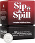 Valentines Gift for Couples, Gift for Him Sip & Spill Couples Card