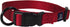 Hamilton Adjustable Nylon Dog Collar, Red, 1" Wide x 18-26" Neck, for Small Medium Large Dogs