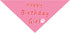 PET SHOW Pink Dogs 1st Birthday Hats and Bandanas Set, 1-Year-Old Photo Props, Party Costume Grooming Accessories