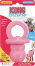 KONG Puppy Binkie, Pacifier Dog Toy for Medium Puppies, Durable Natural Rubber Chew Toy for Teething Playtime