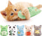 Dorakitten Catnip Toys for Indoor Cats - 5PCS Plush Chew Toys Teething Interactive Catnip Filled