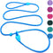 Slip Leads for Dogs, Comfortable 6 FT Heavy Duty Loop Leash, No Pull Training Leash in 6 Classic Colors - Blue