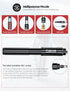 Tiakia Mini Bike Pump, Portable Compact Bicycle Pump, High Pressure Frame Pump 260PSI for Presta, Schrader & Woods