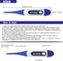 Livestock Pet Thermometer with LED Display Memory Function,Fast Digital Veterinary Thermometer,Flexible Probe