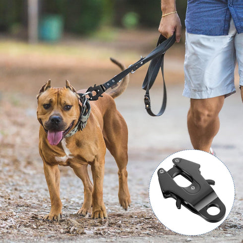 Reginary 2 Pcs Frog Clip Dog Leash Clip - Quick Release Buckle Replacement Clasp for Pet Collar