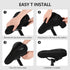 Gel Padded Bike Seat Cushion Cover, Extra Soft Comfy for Men and Women, Fits Various Bikes