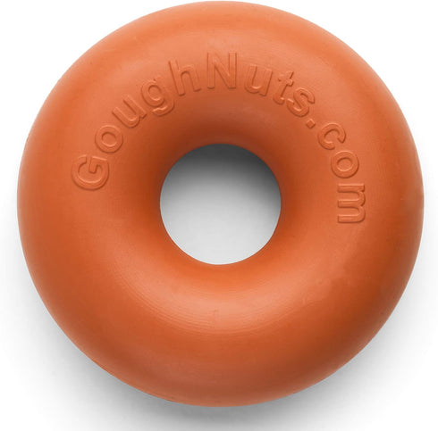 Goughnuts Dog Toys for Aggressive Chewers, Heavy Duty Virtually Indestructible Toy for Small Breeds Like Pit Bulls -