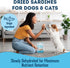 Sardines for Dogs & Cats, 3.17 oz, Dehydrated Single Ingredient Treats, All Natural, Grain Free