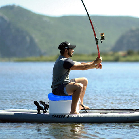 NEW-Vi Anti-Slip Kayak Seat Cushion, Double Thicken Gel Cushion for Kayaking, Pain Relief Accessories