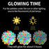 150 PCS Luminous Stones – Mixed Color Glow Rocks for DIY Aquarium Fish Tank and Garden