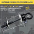 DyaMag 1-3 inch Rack(2 Pack) Power Rack Attachments with Silicone gaskets for Resistance Band. O-Ring Attachment