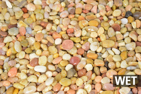 Generic 30 Lbs. LSALP30LBS Large Salmon Bay Pebbles for Bonsai Tree, Lucky Bamboo, Zen/Fairy Garden & Fish Tank