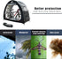 Outdoor Bike Covers Storage Shed Tent - 210D Oxford Waterproof Fabric Bicycle Cover with Aluminum Alloy Bracket