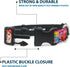 Buckle-Down Plastic Clip Collar - Large Ariel/Flounder/Fish Trio Poses Pinks - 1.5" Wide - Fits 18-32" Neck