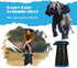 Spisces 1000 lbs 19.7-in Upgraded Collapsible Stool with Cushion, Capacity & High, Wider & Taller Heavy Duty Portable