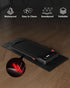 VTORY Foldable Treadmill Mat for Carpet, Exercise Equipment Mat for Home Fitness, High Density PVC Protector