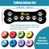 Dog Buttons for Communication, 8 Dog Talking Button Set, 30s Voice Recording, Pet Speech Training Buzzers with Stickers