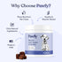 Pawfy Dogs Calming Soft Chews for Anxiety, Separation, Stress Relief, Travel, Behavioral Training, with L-Tryptophan