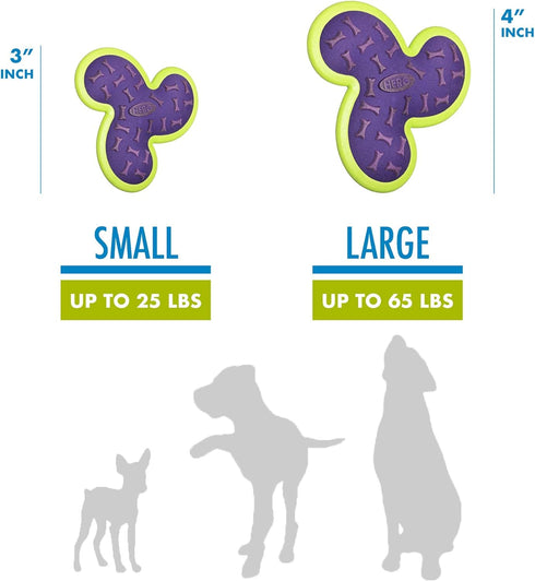 Hero Fetch Dog Toy, Outer Armor, Floats & Squeaks