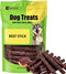 Sensrit Dog Beef Sticks - Jerky Treats for All Dogs - High Protein
