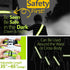 High Visibility Reflective Sash for Walking at Night, Perfect Substitution Reflective Vest, Reflective Jacket, Running