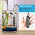 YukiHalu Mini Fish Tank Heater 25/50/100/150W with Protective Cover, Digital Display, Adjustable Temperature for 5-30