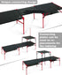 Backpacking iClimb Extendable Folding Table Large Tabletop Area Ultralight Compact with Hollow Out Tabletop for Camping