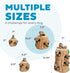 2in1 3 Outward Hound Hide-A-Squirrel Dog Toy Interactive Plush Puzzle with Squeaky Removable Squirrels, Large