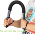Power Twister Bar-Arm Shoulder Builder Spring Exercise, Chest and Bicep Blaster