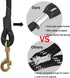 Reflective Nylon Dog Rope Lead - Training Dog Leash with Soft Handle - 8-20 FT Long Green (Dia: 0.5" 8FT)