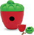 Brightkins Tough & Tumble 2 Piece Strawberry Treat Dispenser - Interactive Dog