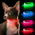Light Up Dog Collars - Reflective LED Dog Collar, Rechargeable Cat Collar, Glowing Lights for Small Dogs & Cats
