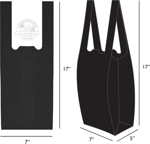 Extra Large Easy-Tie Dog Poop Bags: Strong, Leak-Proof Waste Disposal