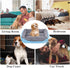 Waterproof Dog Bed for Small Dogs, Cooling Pet Bed for Indoor Outdoor, Washable for Camping, Blue