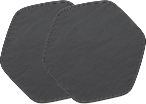 Amakunft 2Pcs Waterproof Hexagon Playpen Mat Washable Pee Pad Fit with Small