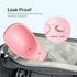 Dog Water Bottle - Leak Proof Portable Pet Water Dispenser for Dogs, Puppy Feeder for Travel (Pink 12oz)