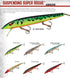 Smithwick Lures Suspending Super Rogue Fishing Lure
