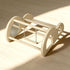 Chicken Perch with Swing & Mirror, Waterproof PVC Roosting Stand for Hens Activity Gym for Chick Toys & Bantams