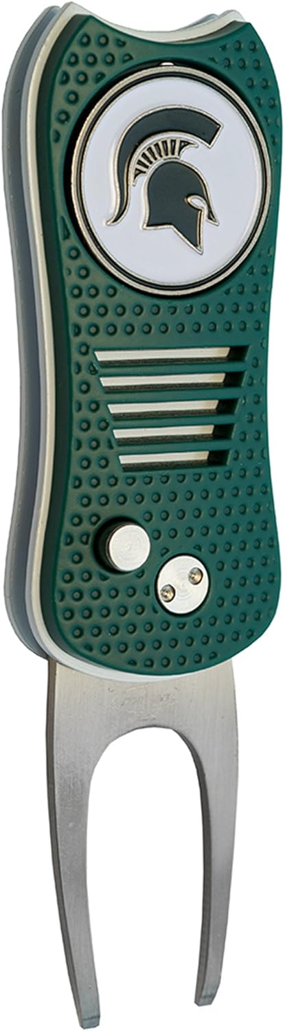 Team Golf NCAA Switchblade Divot Tool - Double-Sided Magnetic Ball Marker
