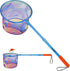 Kids Fishing Net - Telescoping Bait, Minnow, and Butterfly Net, 11.4" Depth, Handle Extends to 30"