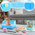 10 Honeydak Pcs Rabbit Starter Kit Small Litter Box Bunny Grooming Kit Scratch Pads Hay Feeder Bowl Ice Pad with Bunny