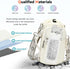 40 Water Bottle Carrier Bag with Strap, Sling Bag for Walking, Hiking, Cycling, Black, Ounces