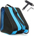 Qavctw Ice Skate Roller Skate Bag with T Tool, Adjustable Shoulder Strap, Top Handle, Premium Oxford Cloth