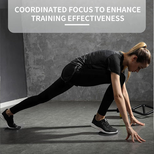 Sliders for Working Out - Exercise Sliders Disc, Core Sliders for Working Out 2PCS (Black)