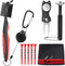 VINTEAM Golf Accessories Gift Set, Includes Towel, Club Brush, Divot Repair Tool, and Golf Tee Holder