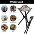 CebraBounze 14.6 inches 210 lbs Travel Folding Camping Stool, Lightweight Outdoor Tripod Chair and Maximum weight