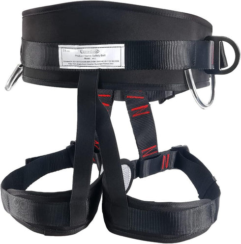 NewDoar Climbing Harness - Half Body for Rappelling, Rock Climbing, Fire Rescuing